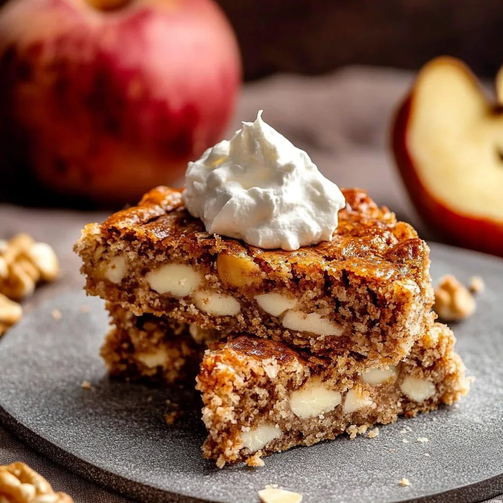 Saftiger Apfel-Nuss-Kuchen