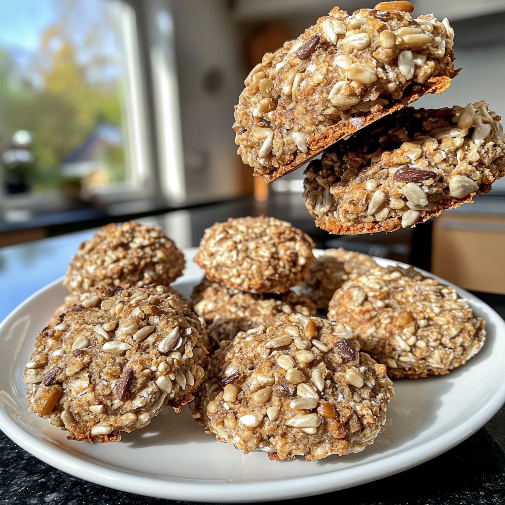 Protein Bällchen mit Sonnenblumenkernen