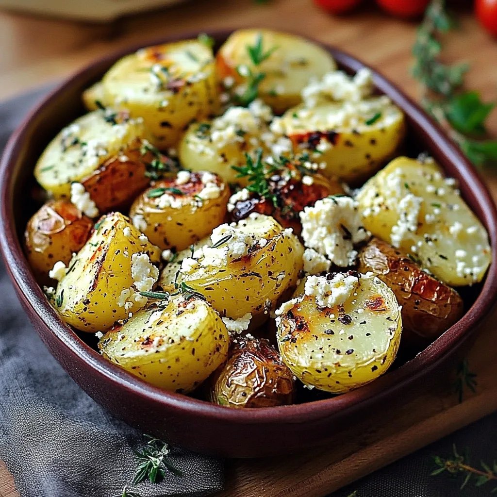 Feta Kartoffeln Ofengemüse
