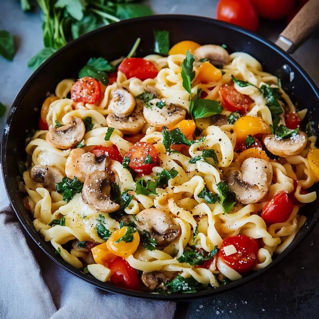 Gemüse-Spätzlepfanne