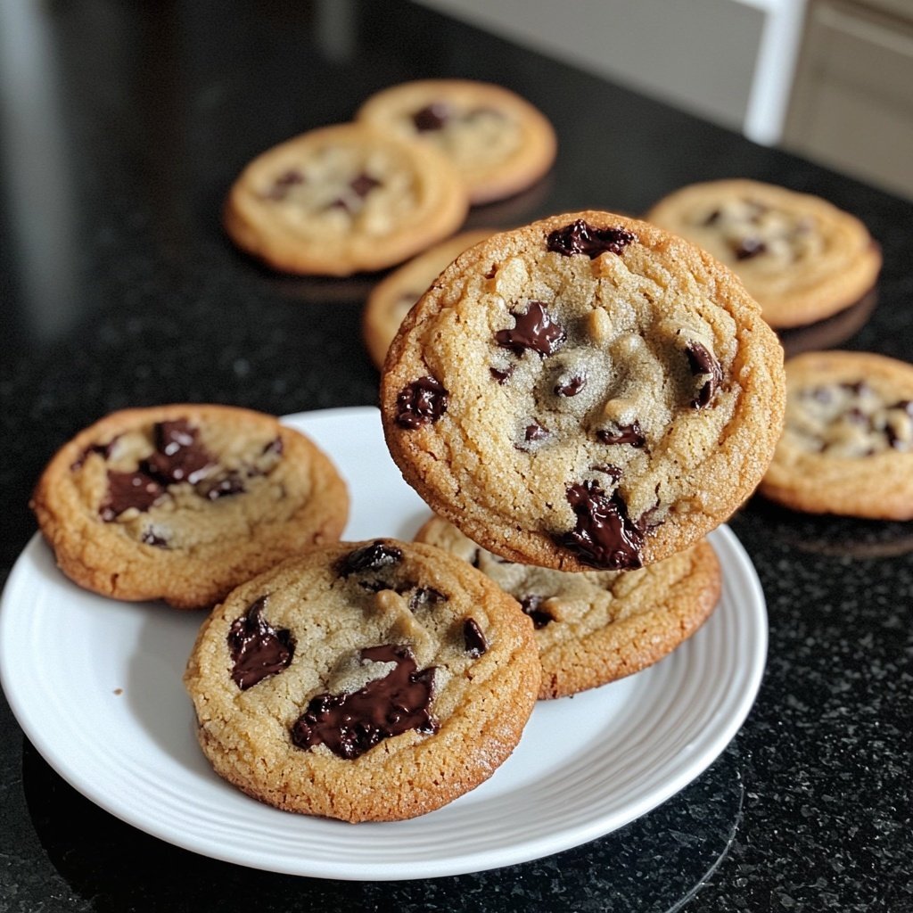Amerikanische Chocolate Chip Cookies