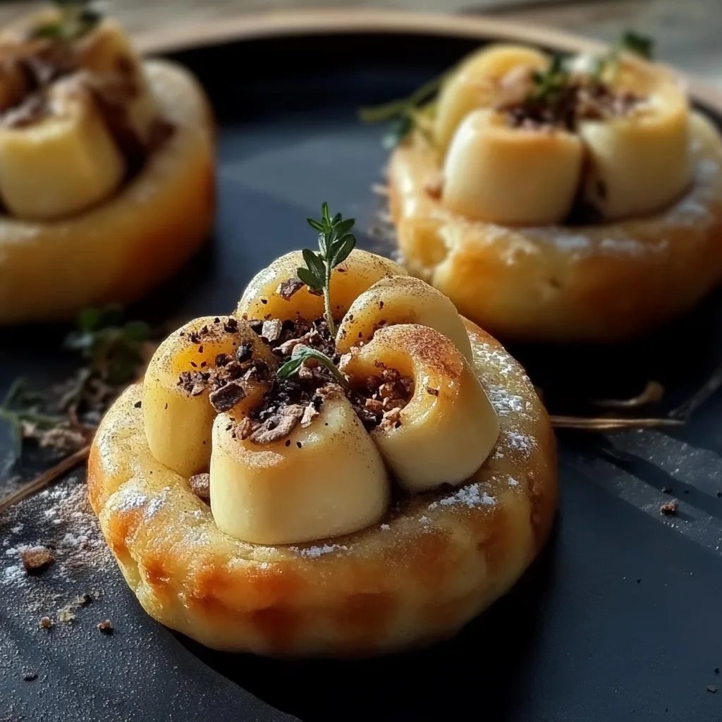 Kürbisförmige Zimtschnecken mit Frischkäsefrosting
