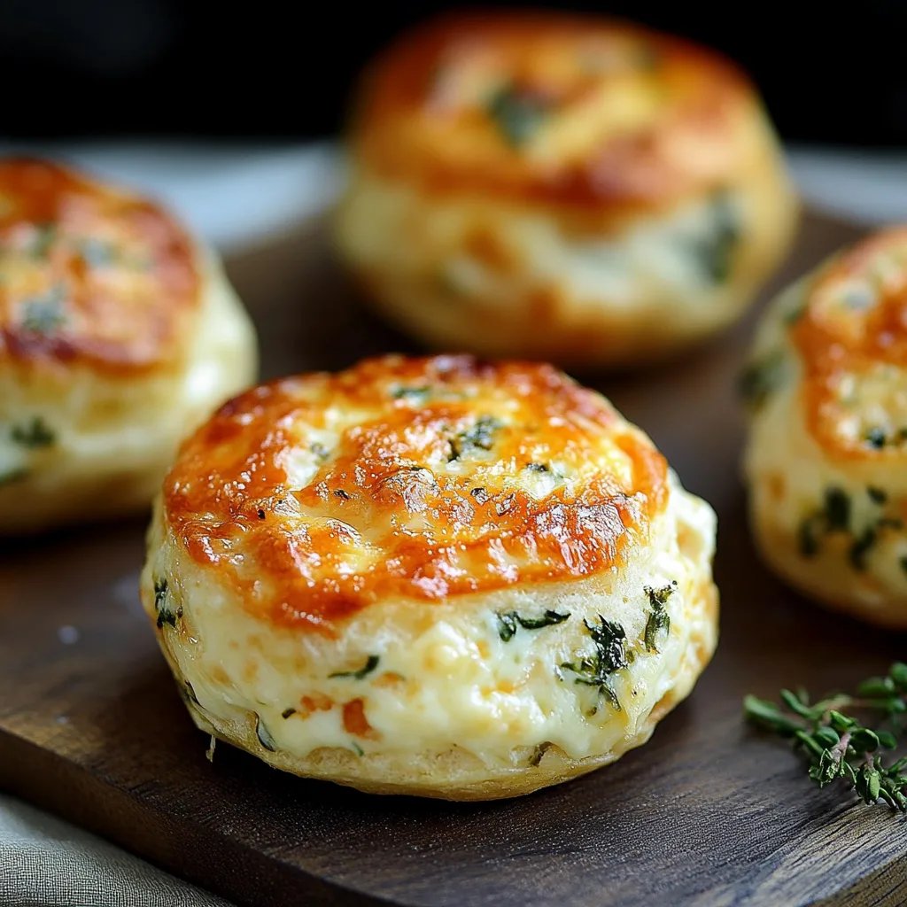 Käse-Lauch-Bällchen