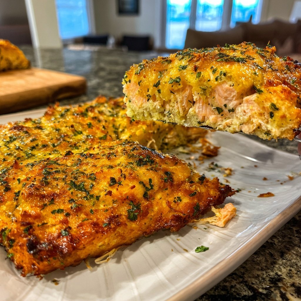 Ofenlachs mit Zitronenkruste