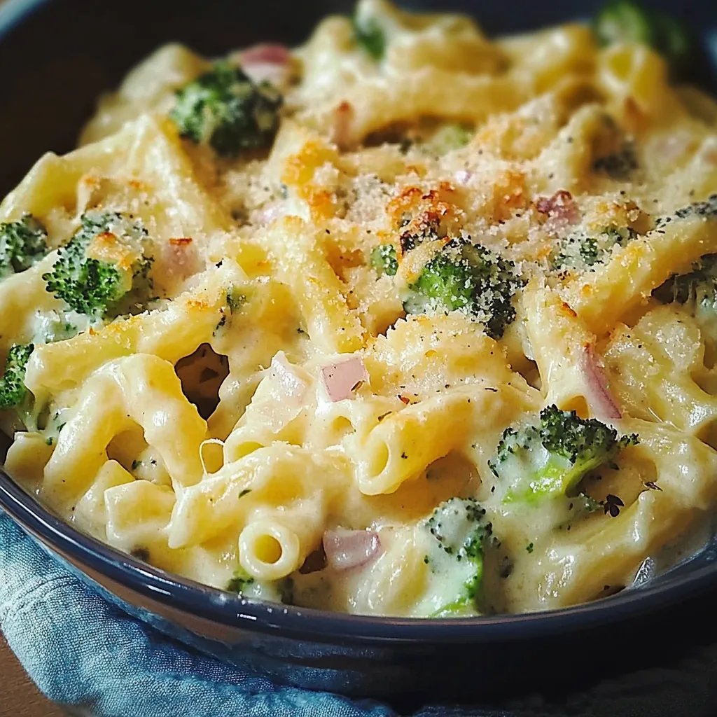 Nudelauflauf mit Brokkoli