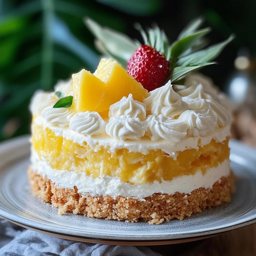 Ananas-Kokos-Traumkuchen