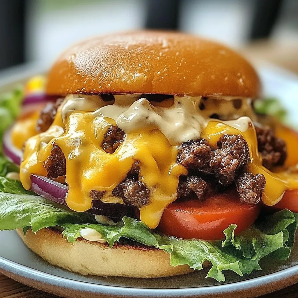 Cheeseburger Salat