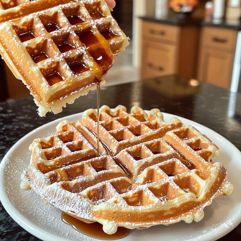 Waffeln selbst gebacken