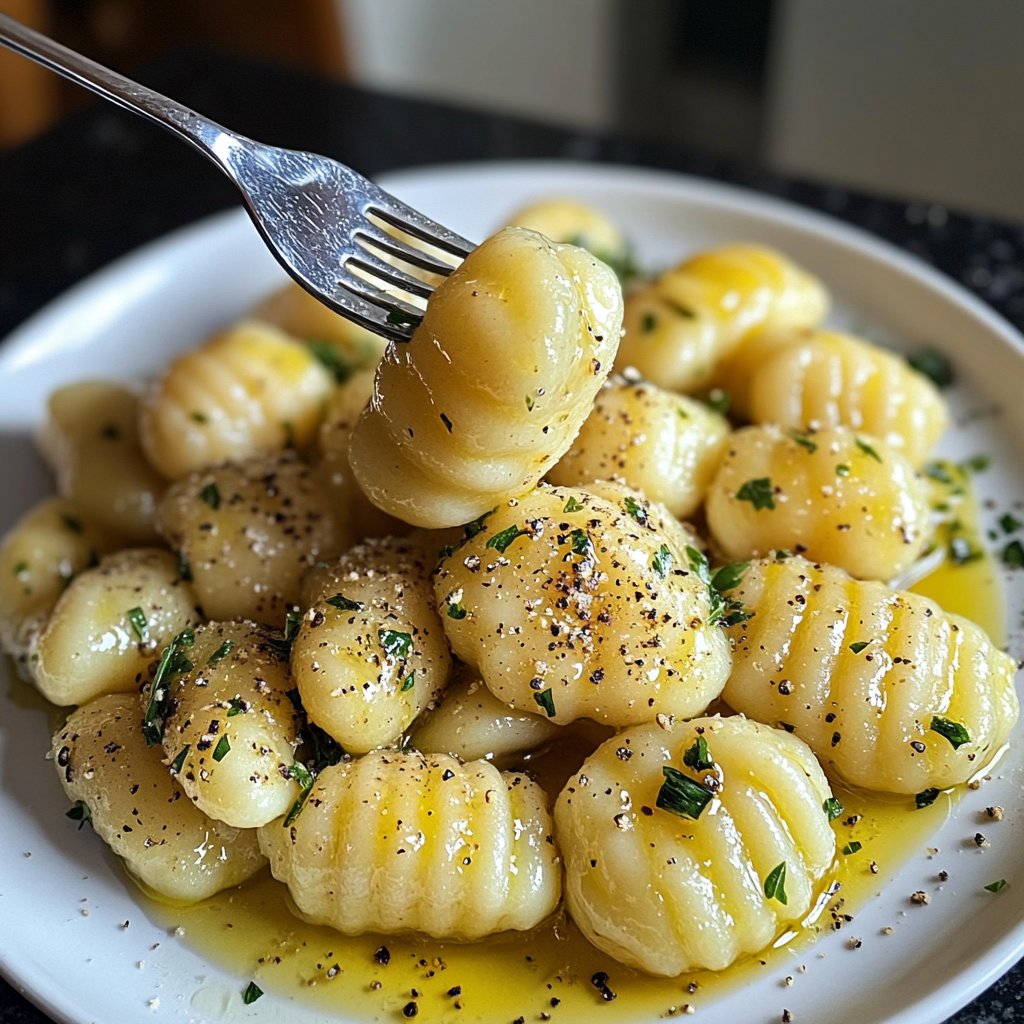 Gnocchi mit Zitronenöl