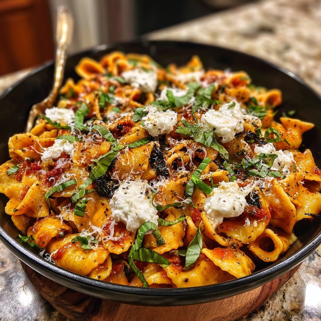 Internationale Küche Italienische Pasta alla Norma