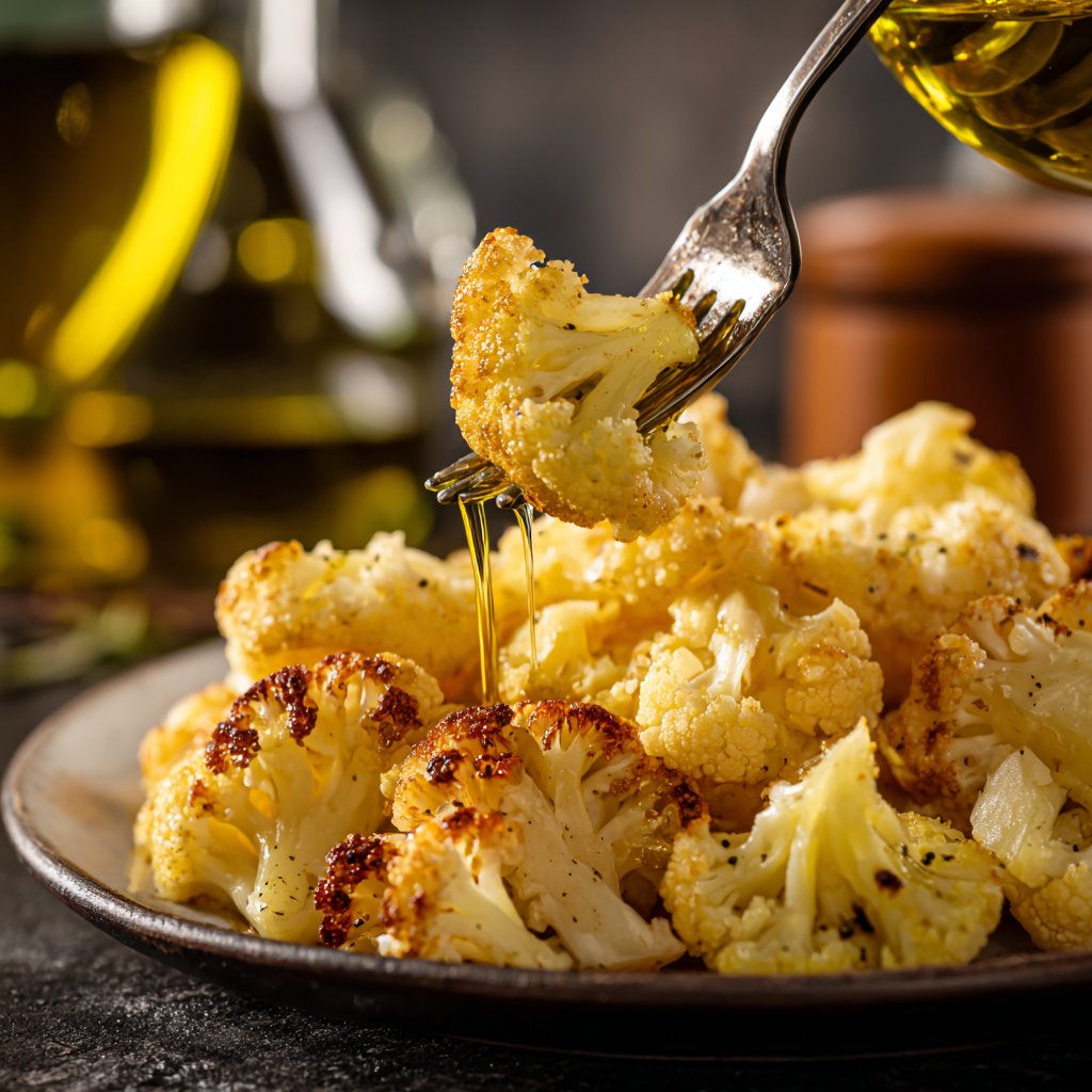 Blumenkohl mit Olivenöl