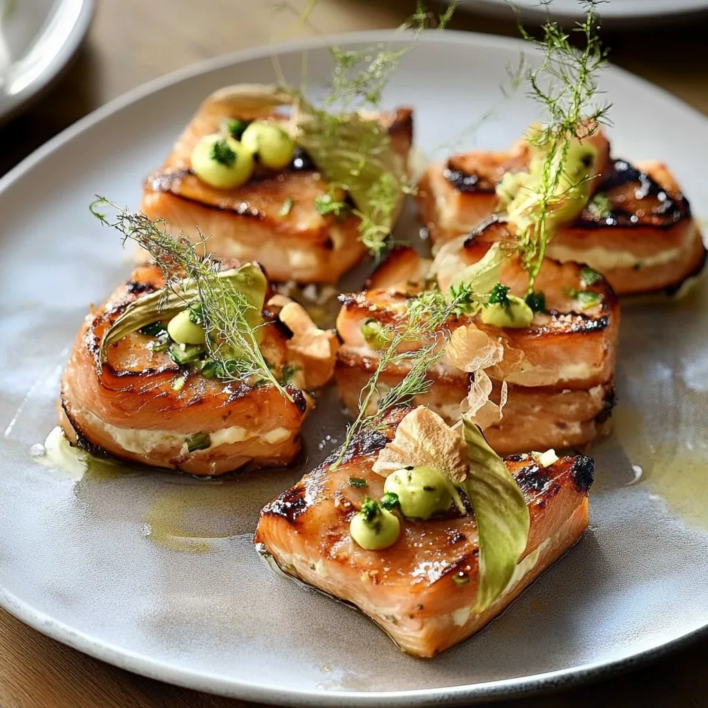 Tannenbäumchen mit Lachs