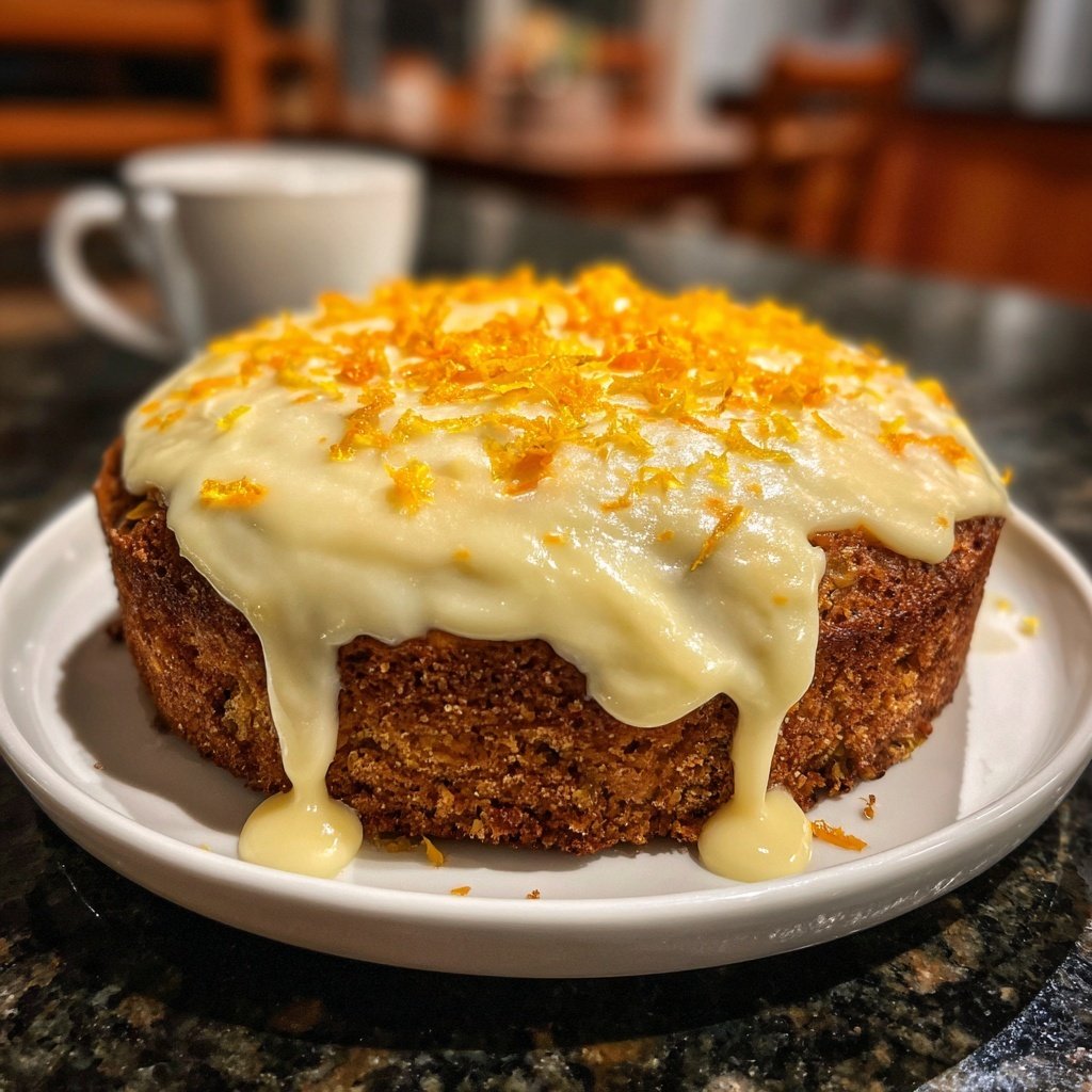 Karottenkuchen Mit Orange
