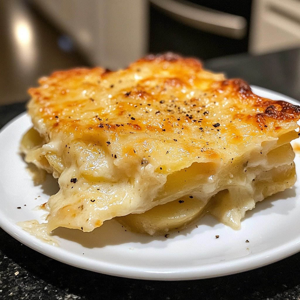 Klassisches Kartoffelgratin