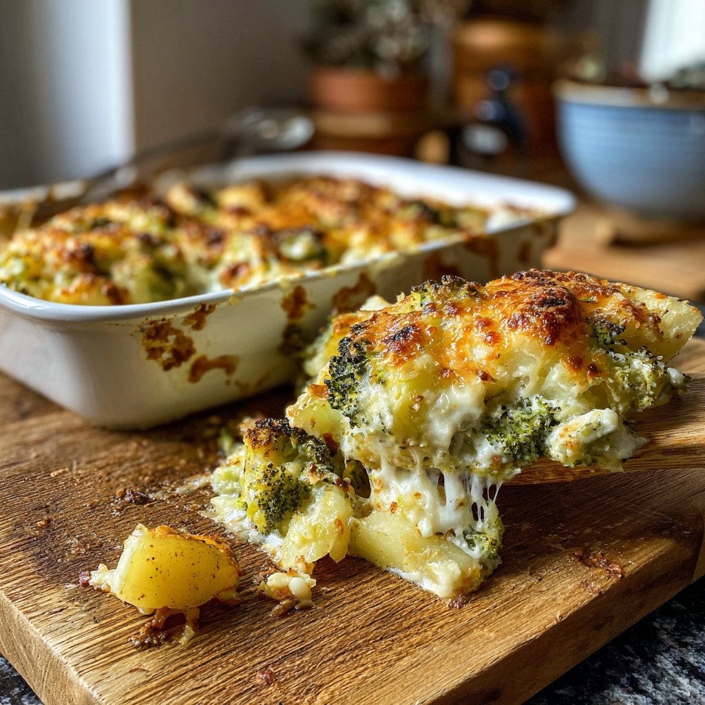 Brokkoli Kartoffel Auflauf Mit Käse