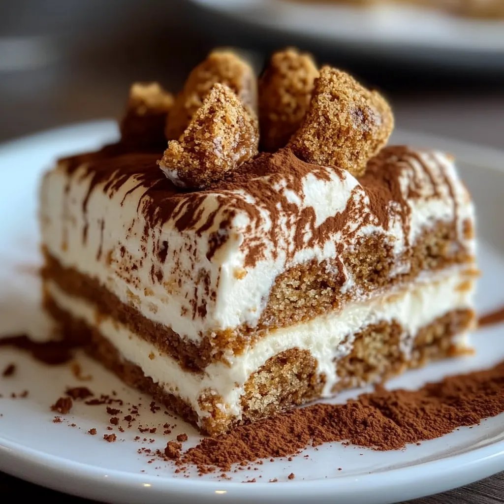 Biscoff Spekulatius Tiramisu